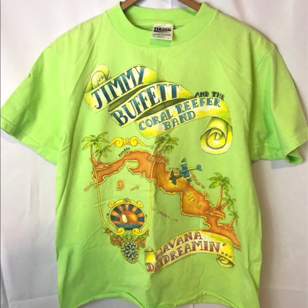 Vintage 1997 JIMMY BUFFETT AND THE CORAL REEFER BAND Shirt